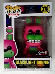 Pop! Vinyl: Games: Blacklight Bonnie: 378: Blacklight(OPEN BOX)